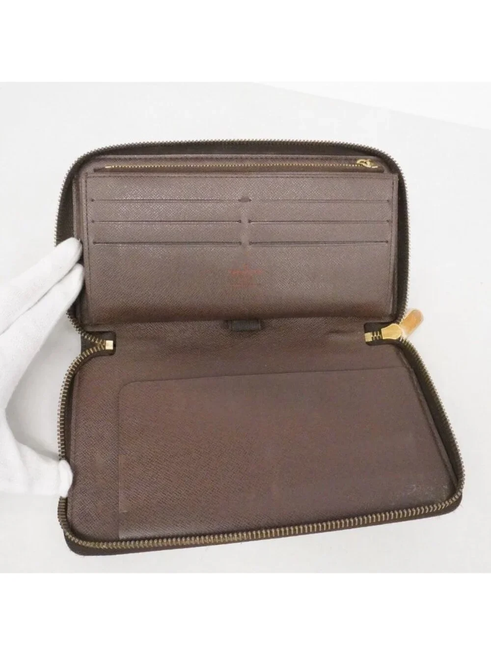 Louis Vuitton Wallet Damier Zippy Ebene
